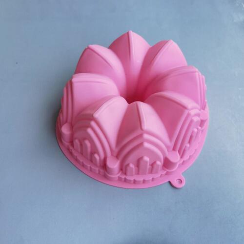 Castle cake mold 398 chocolate cookie mold cake mold ice cream candy silicone mold