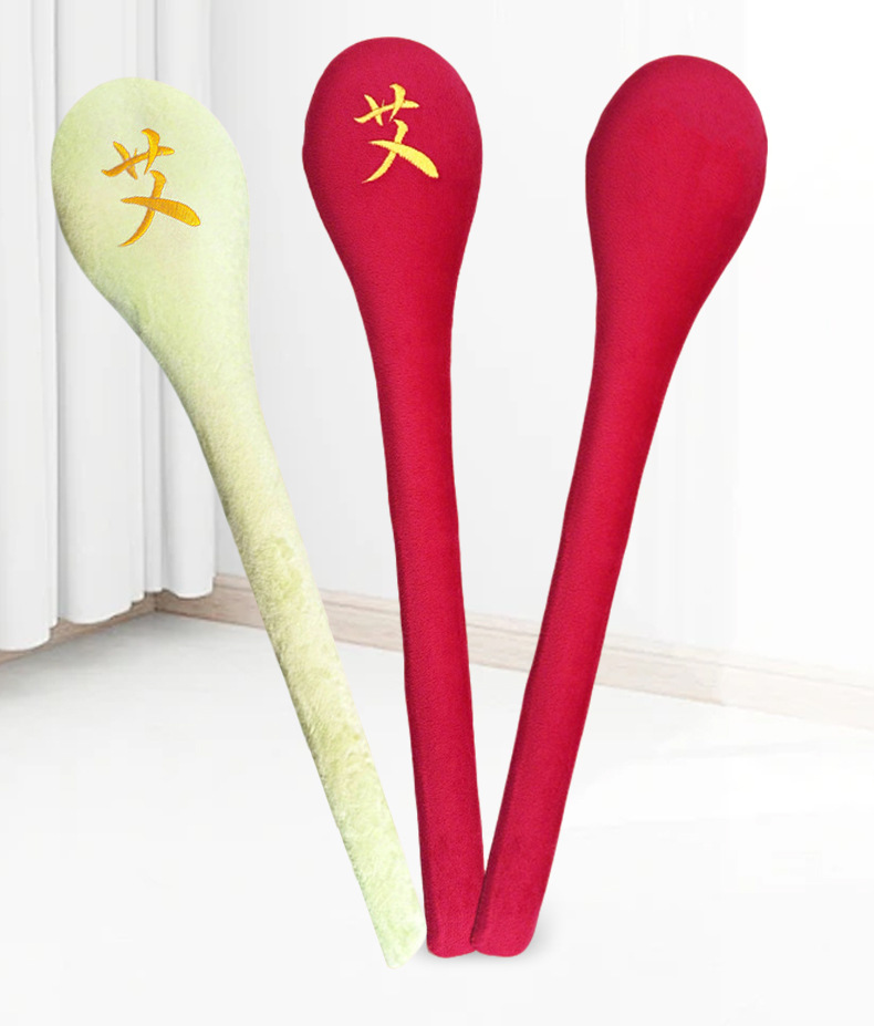 Meridian Tapping Stick Massage Hammer Full Body Wellness Tool Red Plastic Jing Luo Pai overview