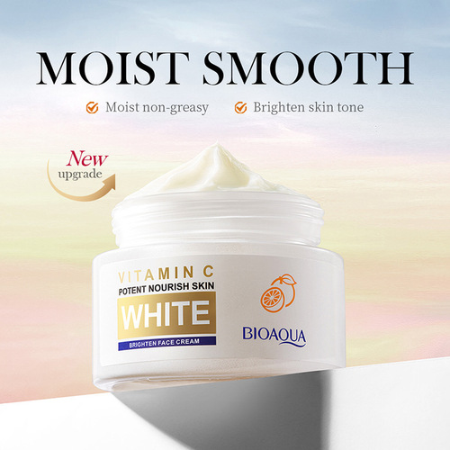 Full English BIOAOUA sea fennel hyaluronic acid anti-wrinkle nourishing cream to improve fine lines cross-border foreign trade wholesale