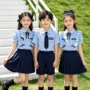 儿童夏天夏季小学生园服
