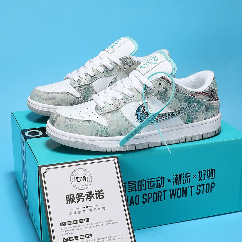 Мужская обувь Putian AJ Dragon Limited Three Prince Ao Bing, парные Dunk черно-белые Panda низкие AJ1 женские