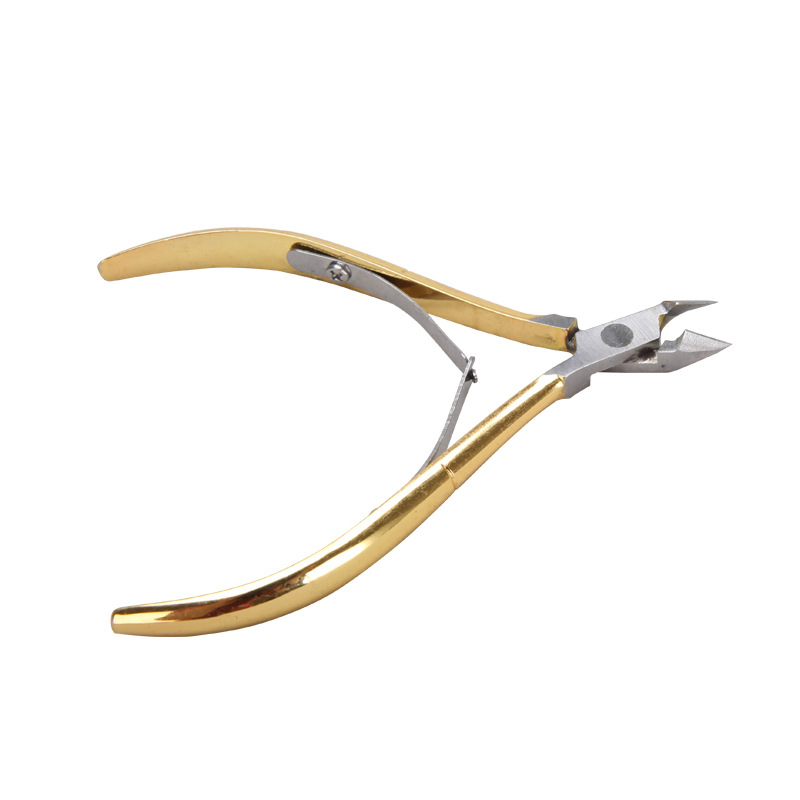 Acero inoxidable D-501 piel muerta alicates tijeras de uñas para manicura