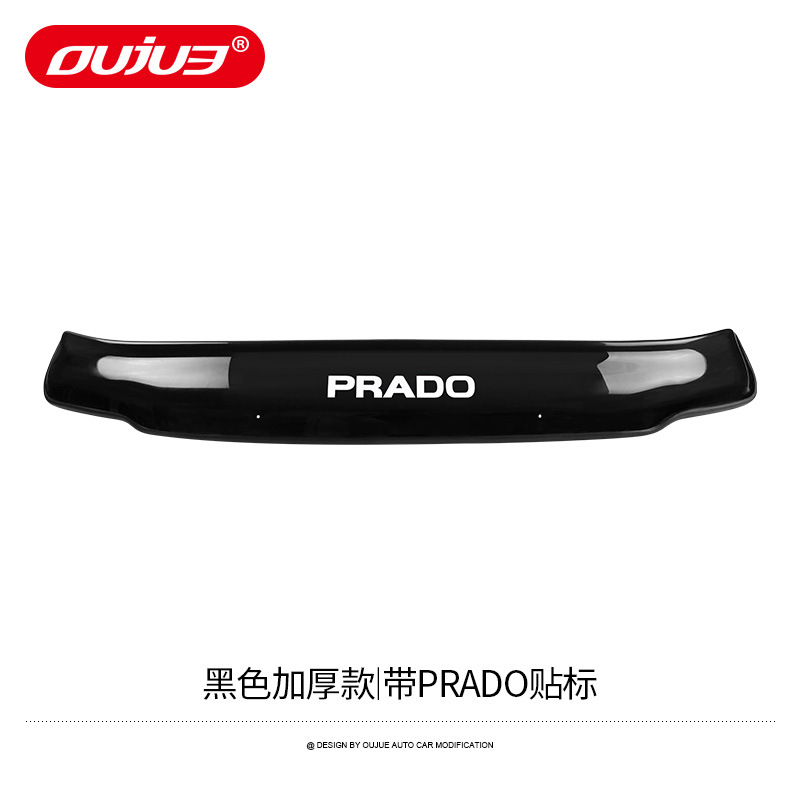 Toyota Prado Overlord 3400 LC90 LC95 Accesorios de modificación de protector solar de vidrio delantero