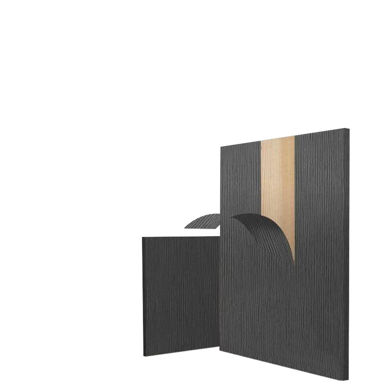 Gabinete de comedor de tabla de roca moderno y simple oficina sala de estar cocina contra la pared puerta de vidrio de lujo bar de té