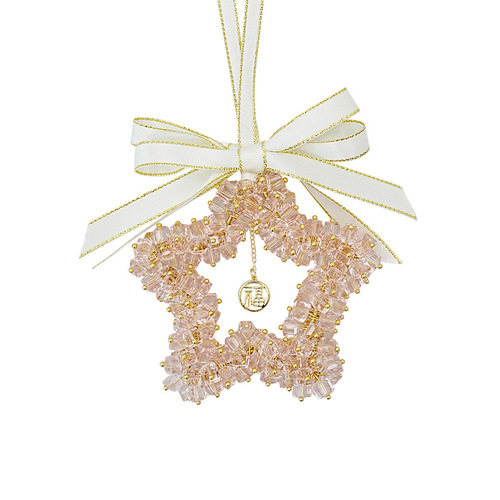 New car pendant Internet celebrity creative decorative car pendant Crystal Rubik's Cube car pendant rearview mirror pendant