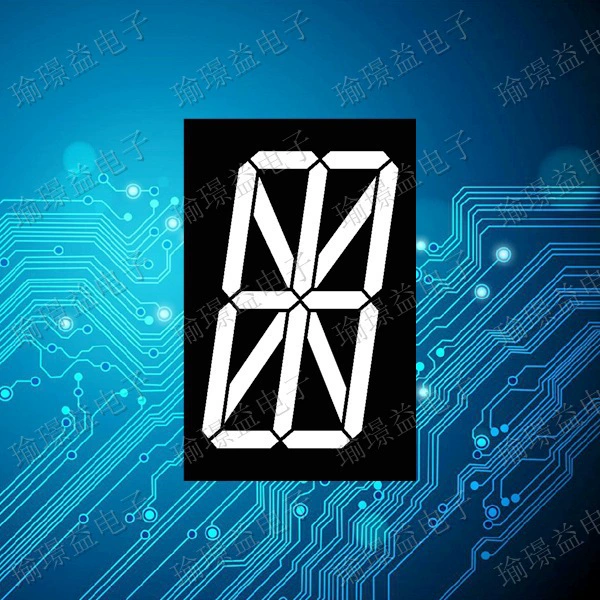 Светодиодная цифровая трубка 2,0 дюйма один бит метра красный 20103AS 20103BS