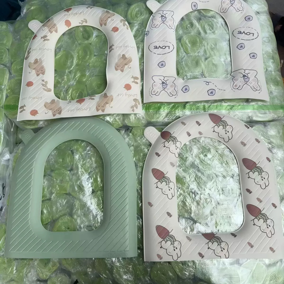 加工定制批发EVA防水马桶坐垫夏季四季通用款家用厕所坐便圈套子