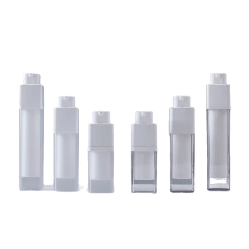 スポット 15ml30ml 角型回転真空ローションボトル 50ml 詰め替え化粧品ファンデーションローションスキンケアウォーターボトル|undefined