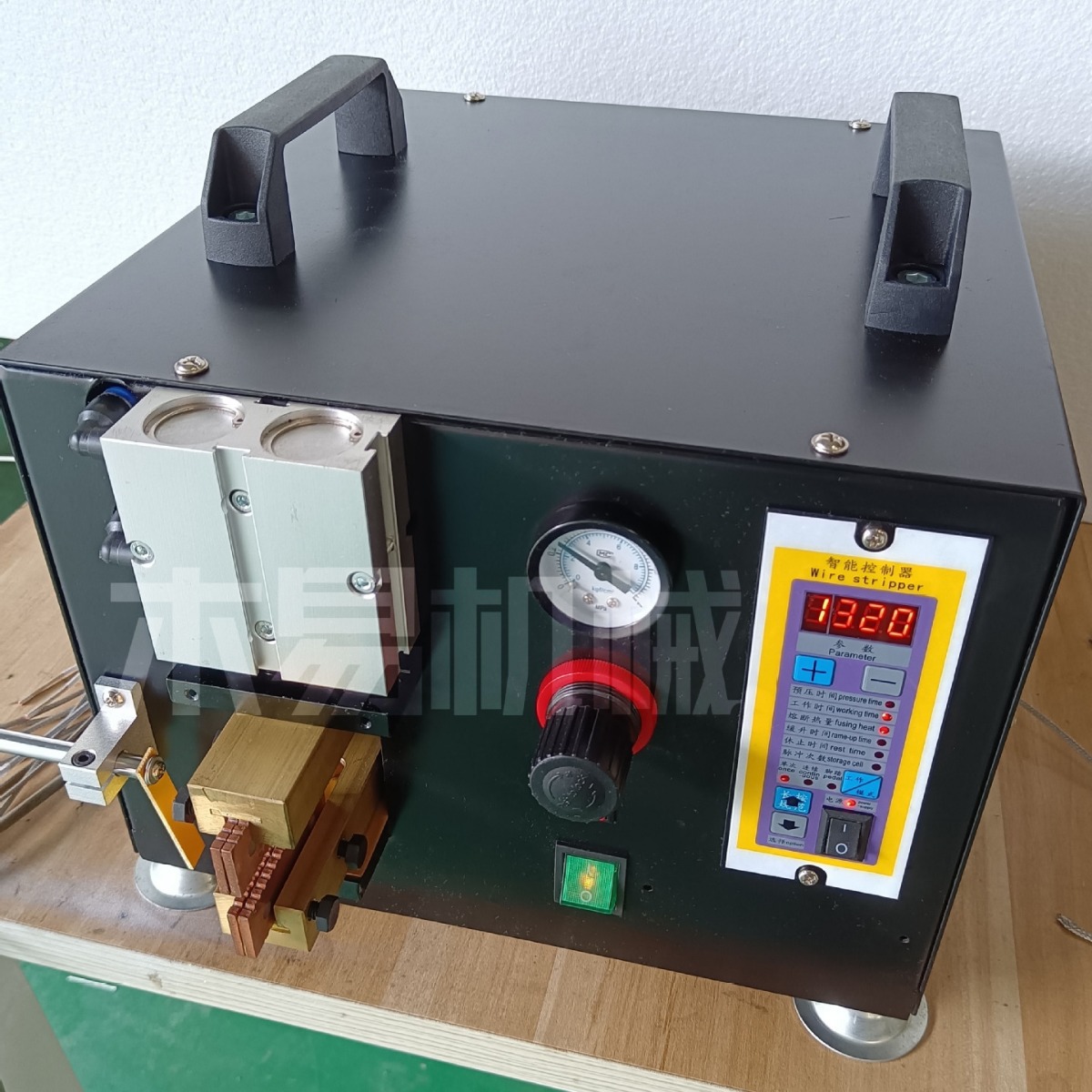 金属熔切熔断机 厂家直发高频金属塑料焊接机 屏蔽线熔切剥皮机