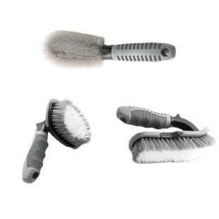 Car Tire Brush, Wheel Hub Brush, Car Wash Tool, Cleaning Wheel Hub Rim Brush, Powerful Decontamination Brush Set