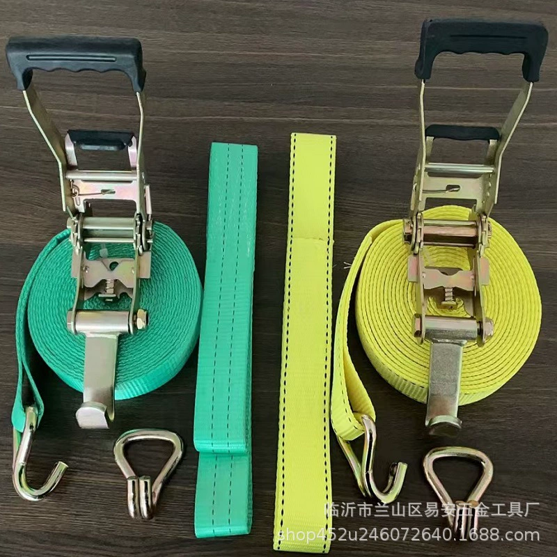 Ремень для привязки эвакуатора 5 тонн Натяжитель спасательного автомобиля Устройство для привязки фиксированной шины Усиление толстого натяжителя Трос прицепа