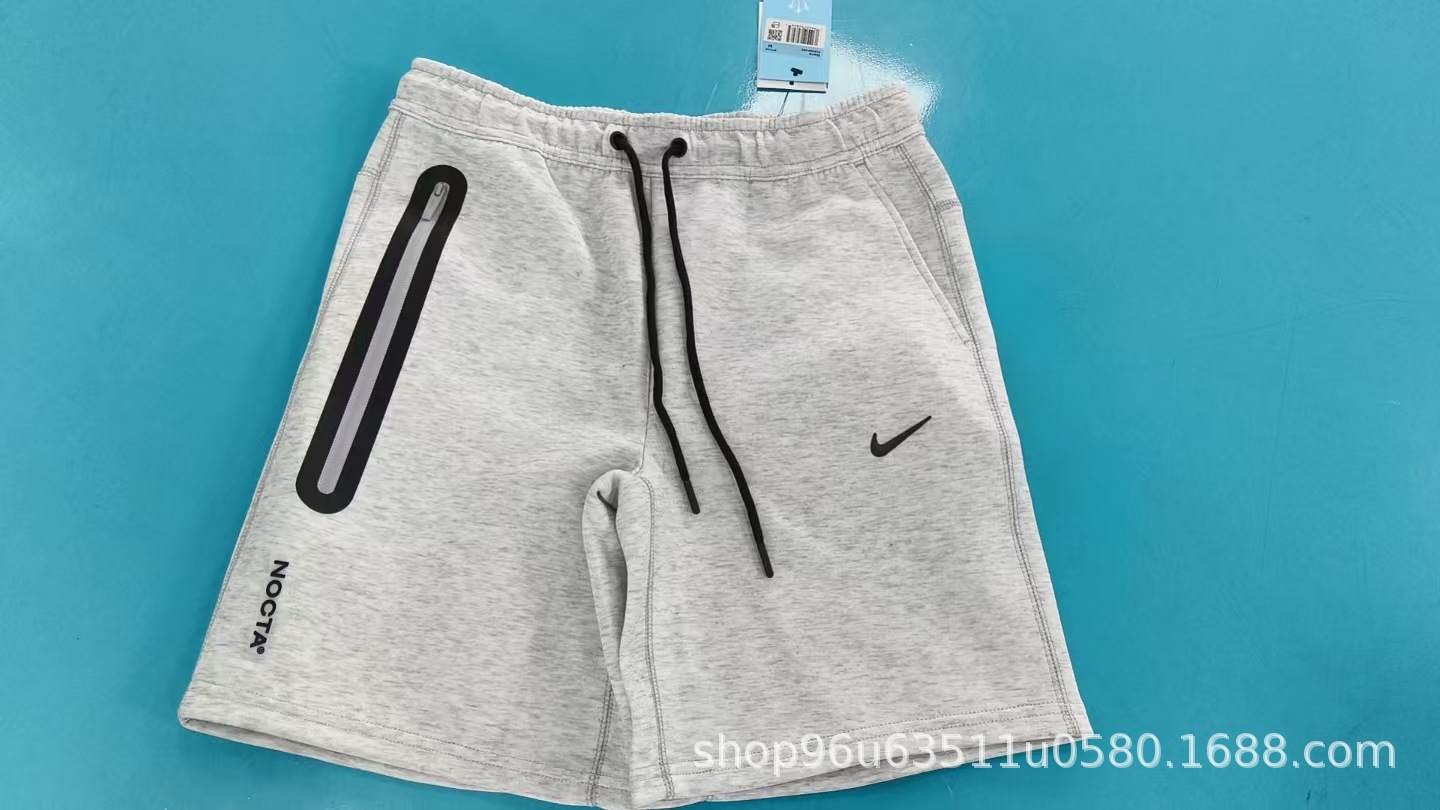 Nike NOCTA Tech Fleece Sweat Shorts Heather Grey