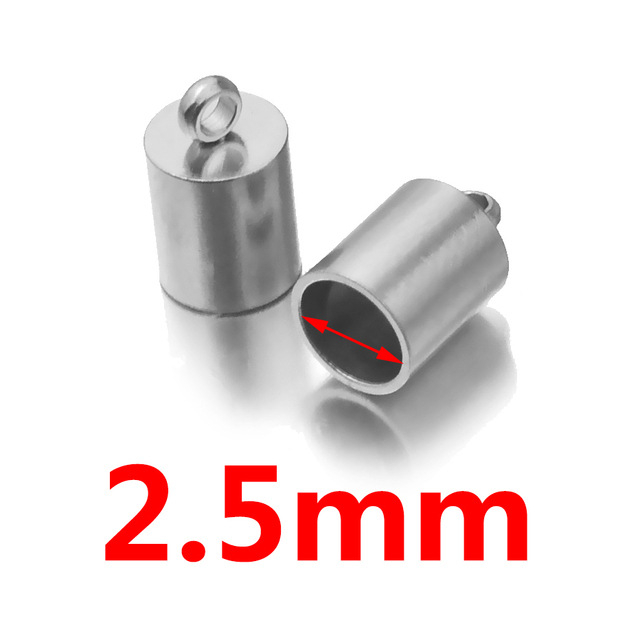 Cadena de cubo de acero inoxidable hebilla de cuerda de cuero hebilla de conexión de cuerda DIY pulsera tobillera accesorios de joyería hechos a mano en stock