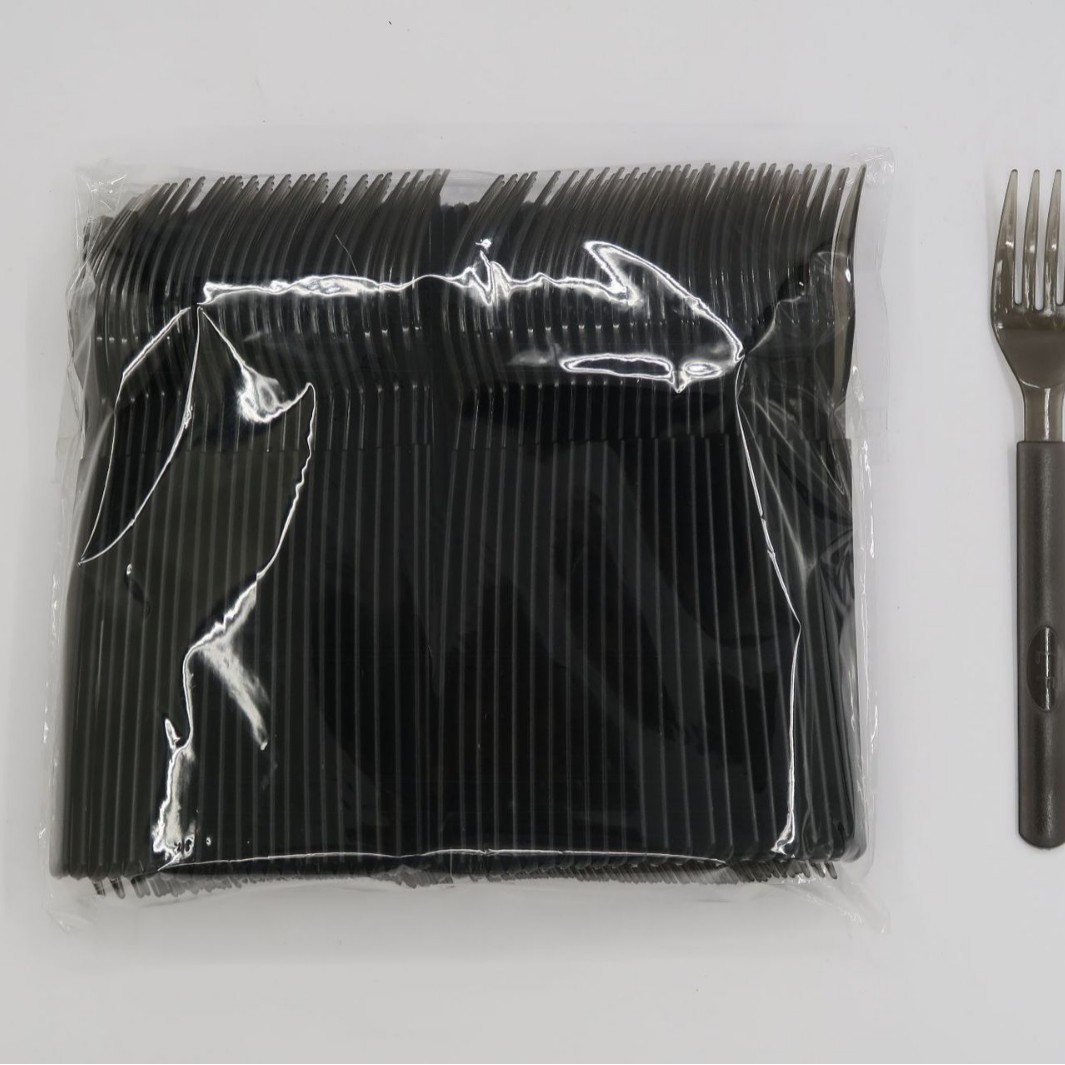 간단한 아메리칸 포크 100 (검정 투명)