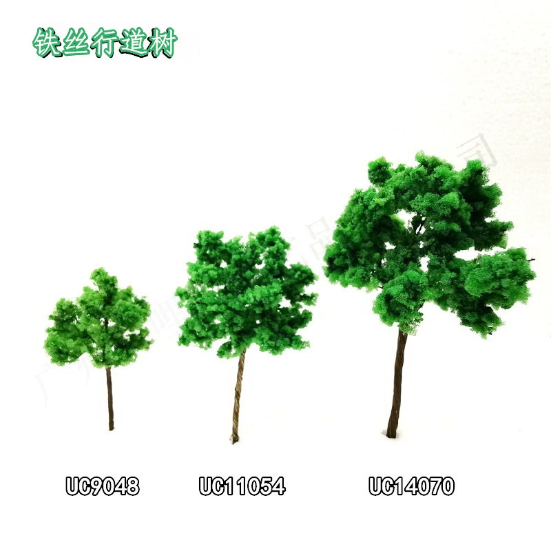 Проволочное уличное дерево Серия UC Песочный стол Военная модель Модель здания Пейзаж Поддержка Пейзаж Дерево