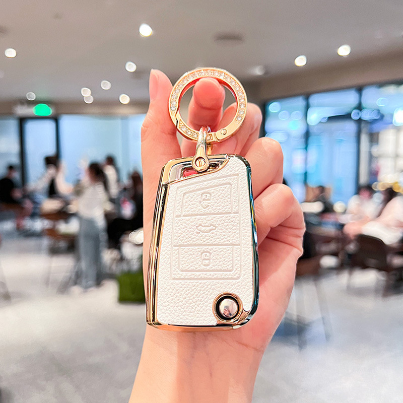 접이식 B형 [아이보리 화이트] 싱글백 + 다이아몬드가 박힌 골드링