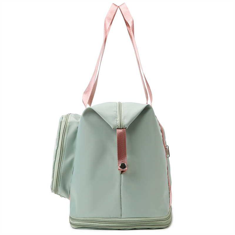 Nueva bolsa de deportes y fitness, bolsa de viaje separada en seco y húmedo, bolsa plegable, bolsa de embarque portátil, bolsa de almacenamiento de equipaje al aire libre