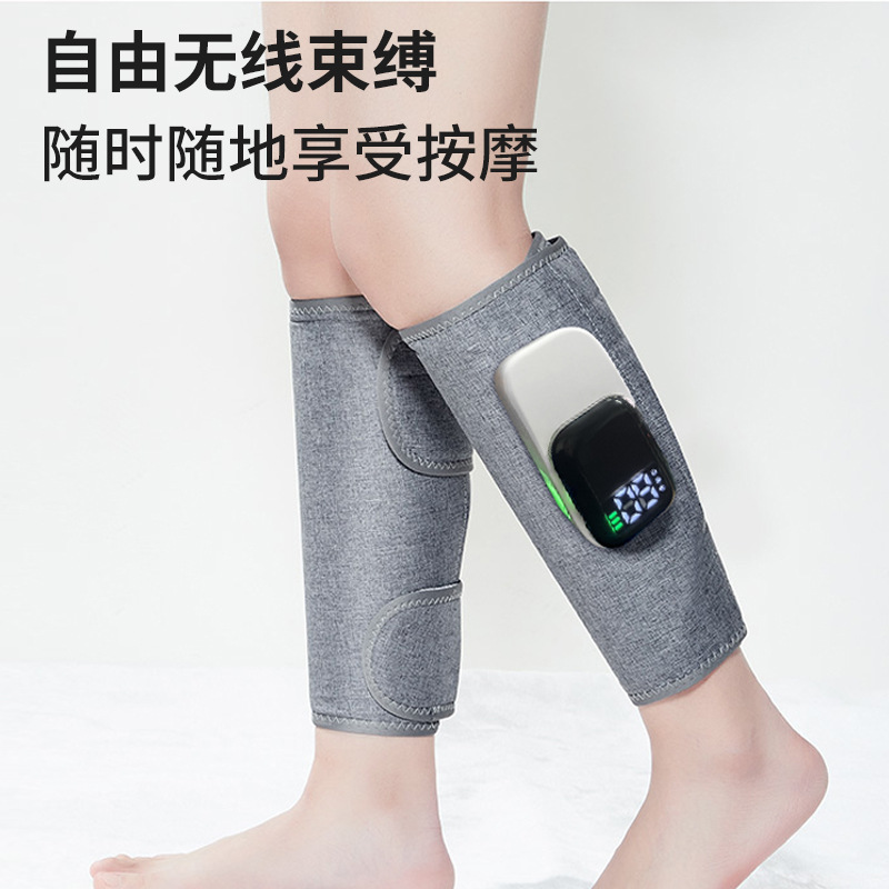 Máquina de masaje de piernas de pie doméstico, aparato de fisioterapia varicosal, compresión caliente de aire, masajeador muscular de piernas, modelo explosivo