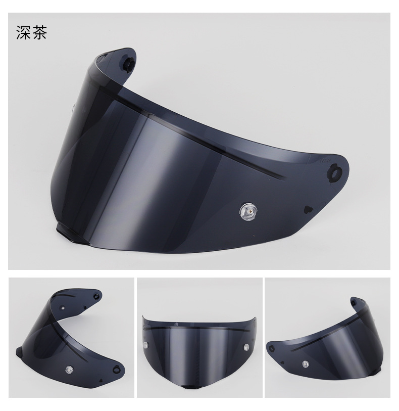 Soamn Motorcycle Helmet Lens Adapted to Soman-F1 Model Helmet Lens Motorcycle Helmet Safety Lens