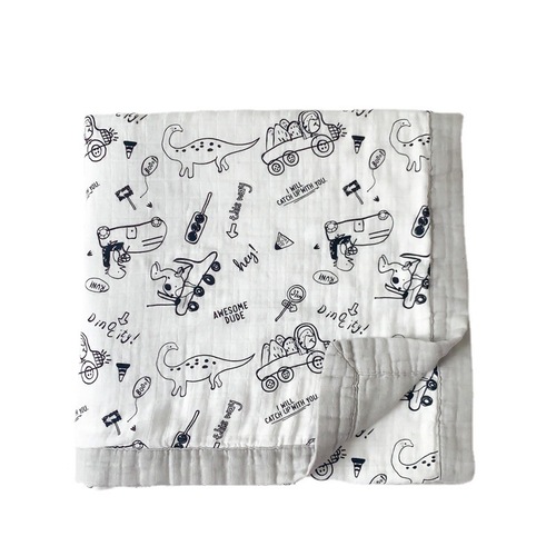 6-layer gauze non-fluorescent type A baby bamboo cotton blanket gauze bath towel baby blanket newborn quilt quilt