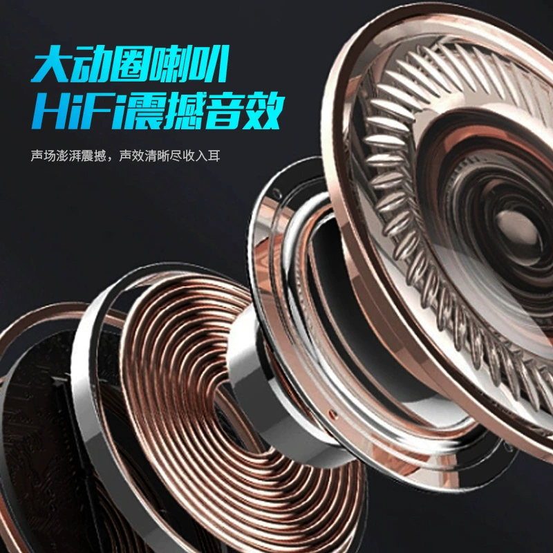 Foreign trade cross-border e-sports headsets wired headsets for computer games chicken earphones manufacturer OEM processing and customization