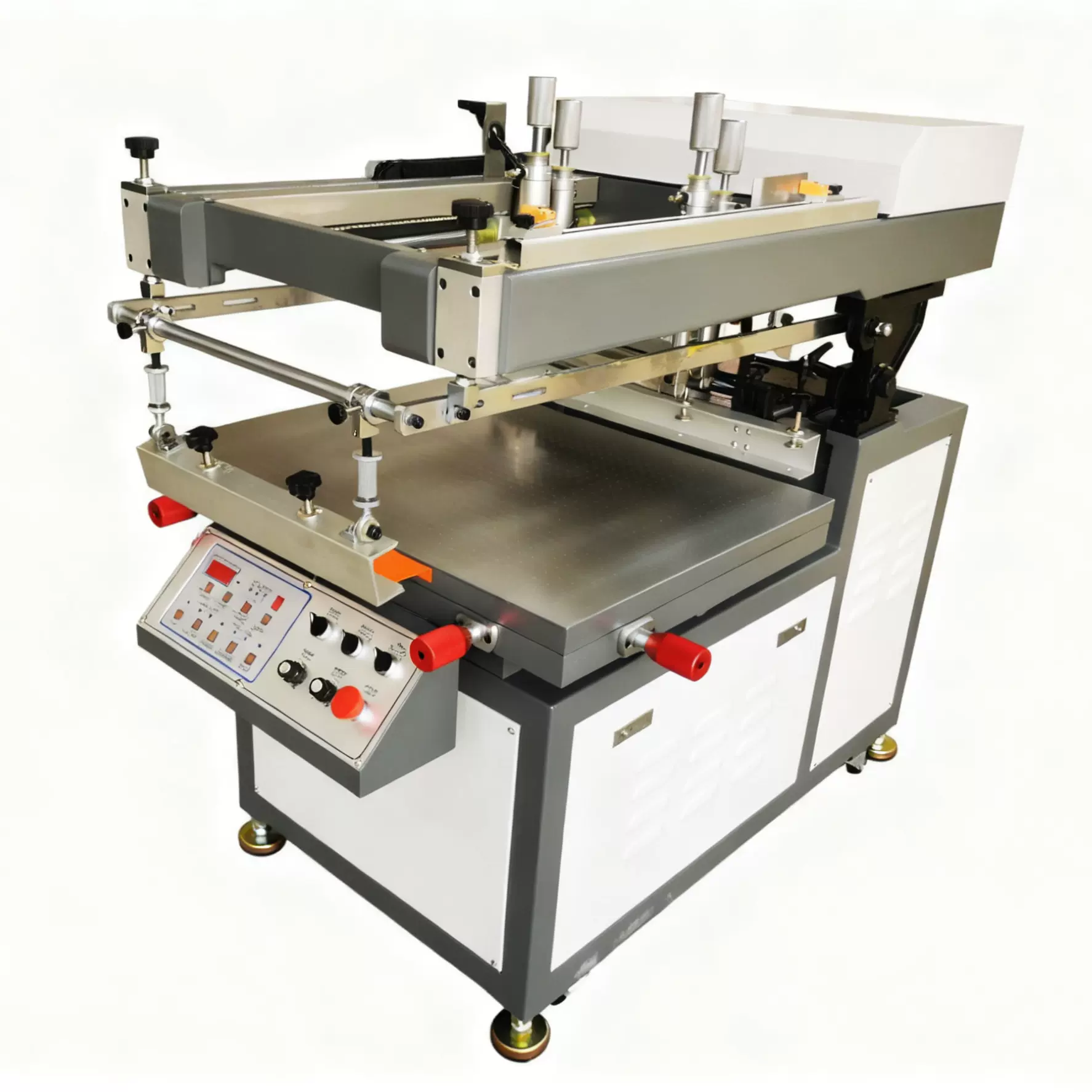 涛兴5070斜臂式丝印机半自动平面网印机 纸箱包装盒丝网印刷机械