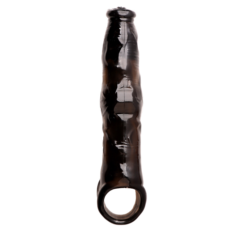 Wolf-Tooth Textured Extension Condom Sleeve, Soft TPE, Delay Design — detail image 2