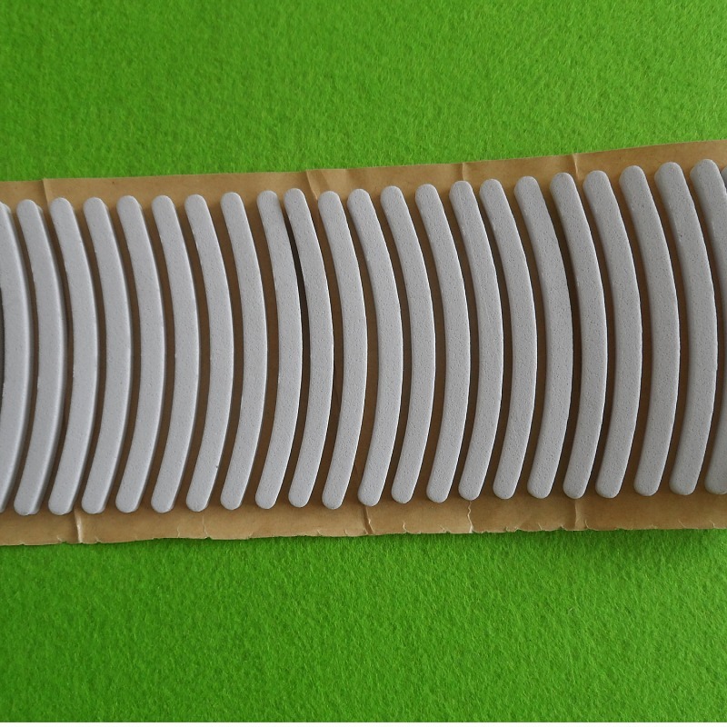 自粘单面圆形灰色电器海绵垫现货特价防滑震脚垫白色黑色价格同售