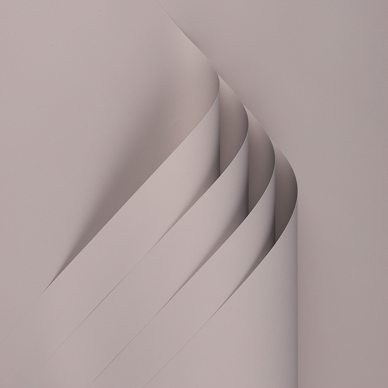 Macaron extra grueso 8 filamentos película perlada papel pionero al por mayor película perlada impermeable floral papel de envoltura de flores papel de embalaje de ramo