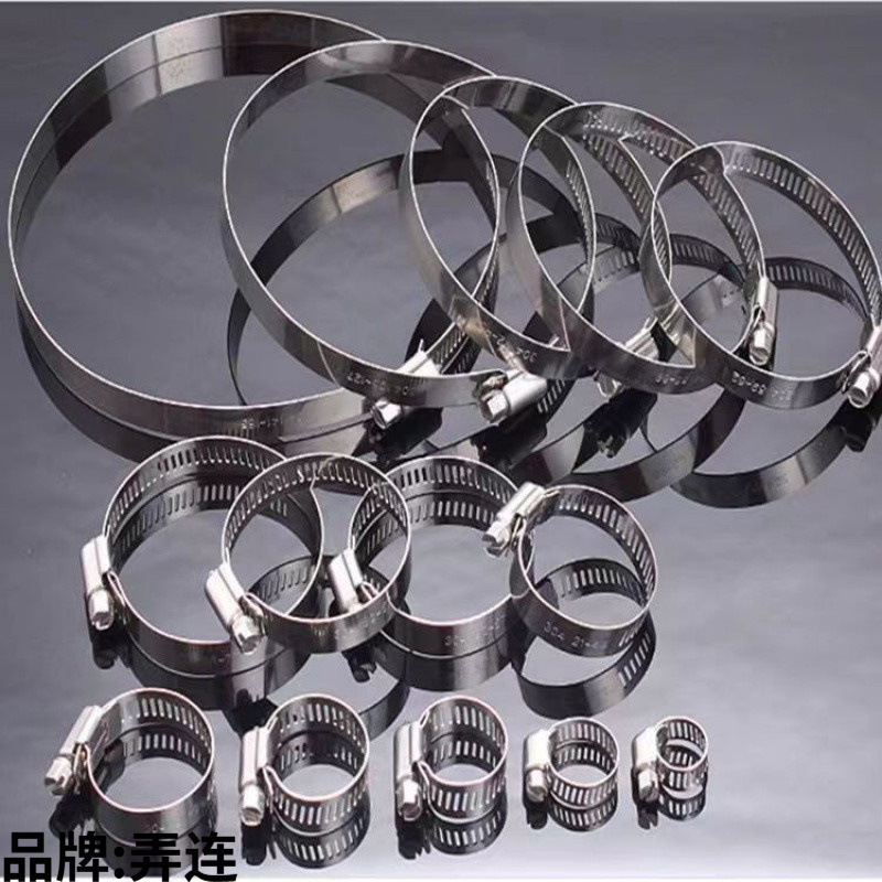 喉箍卡箍管卡扣管夹水管固定夹管箍不锈钢304煤气管抱箍紧箍