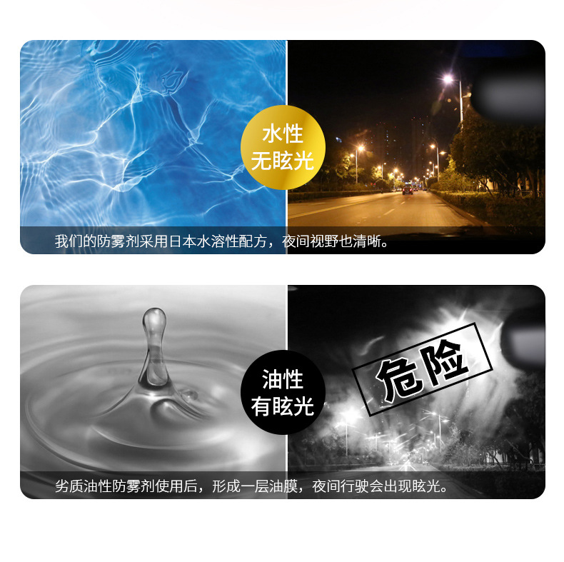 Fast Meite anti-fog agent car windshield long-acting car anti-fog window anti-fog car supplies