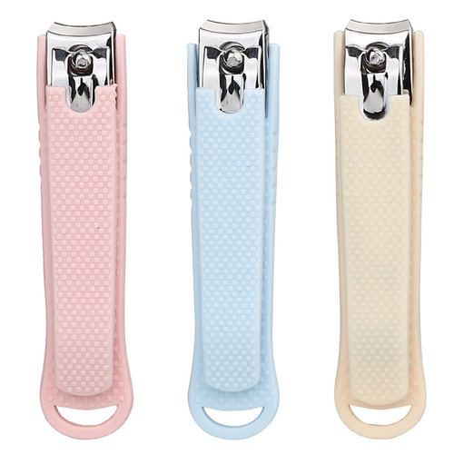 Nail scissors single pack new nail clippers for girls cute Japanese anti-splash large nail clippers home portable small size