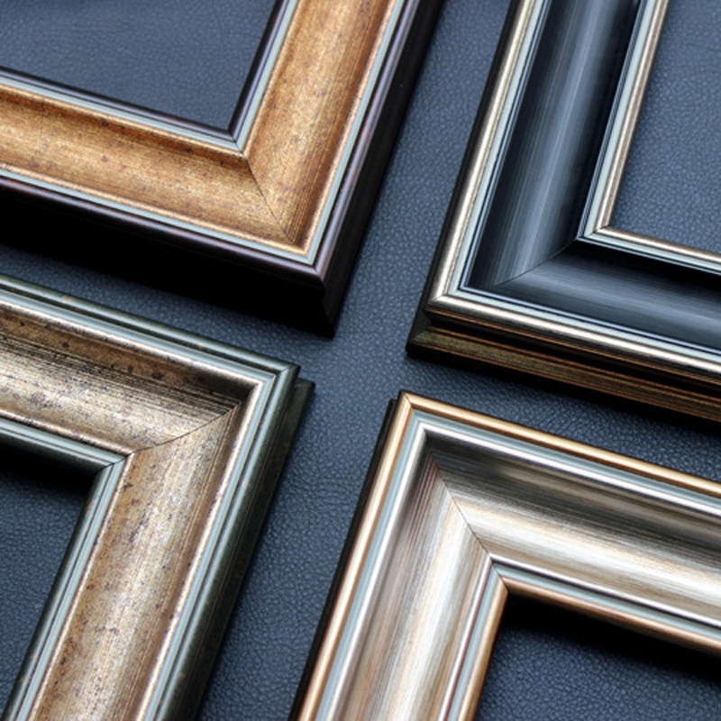 Modern Simple Vintage Decorative Picture Frame Embossed Handmade diy Digital Oil Painting Frame Photo Frame Combination Outer Frame Nordic ins