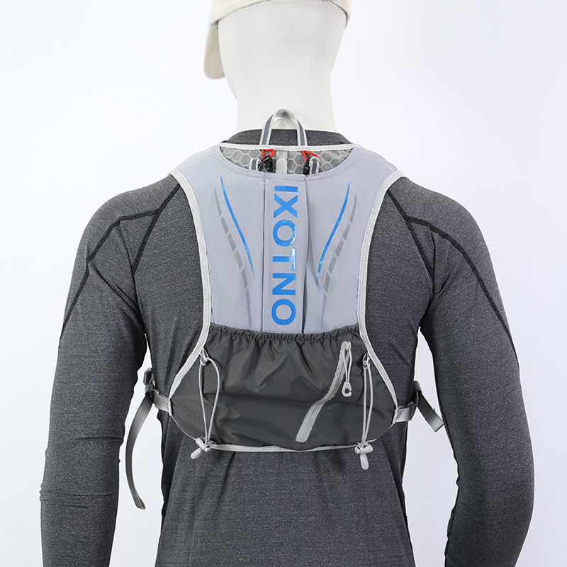 Bolso para correr transfronterizo 5L bolsa de ciclismo mochila ligera todoterreno al aire libre ciclismo hombres y mujeres maratón bolsa de agua mochila personalizada