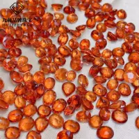 Фабрика Оптовая натуральный Fanta Garnet голый камень кольцо лицо соды Цвет Ретро вырезать лицо огонь цвет хорошее яйцо лицо овал