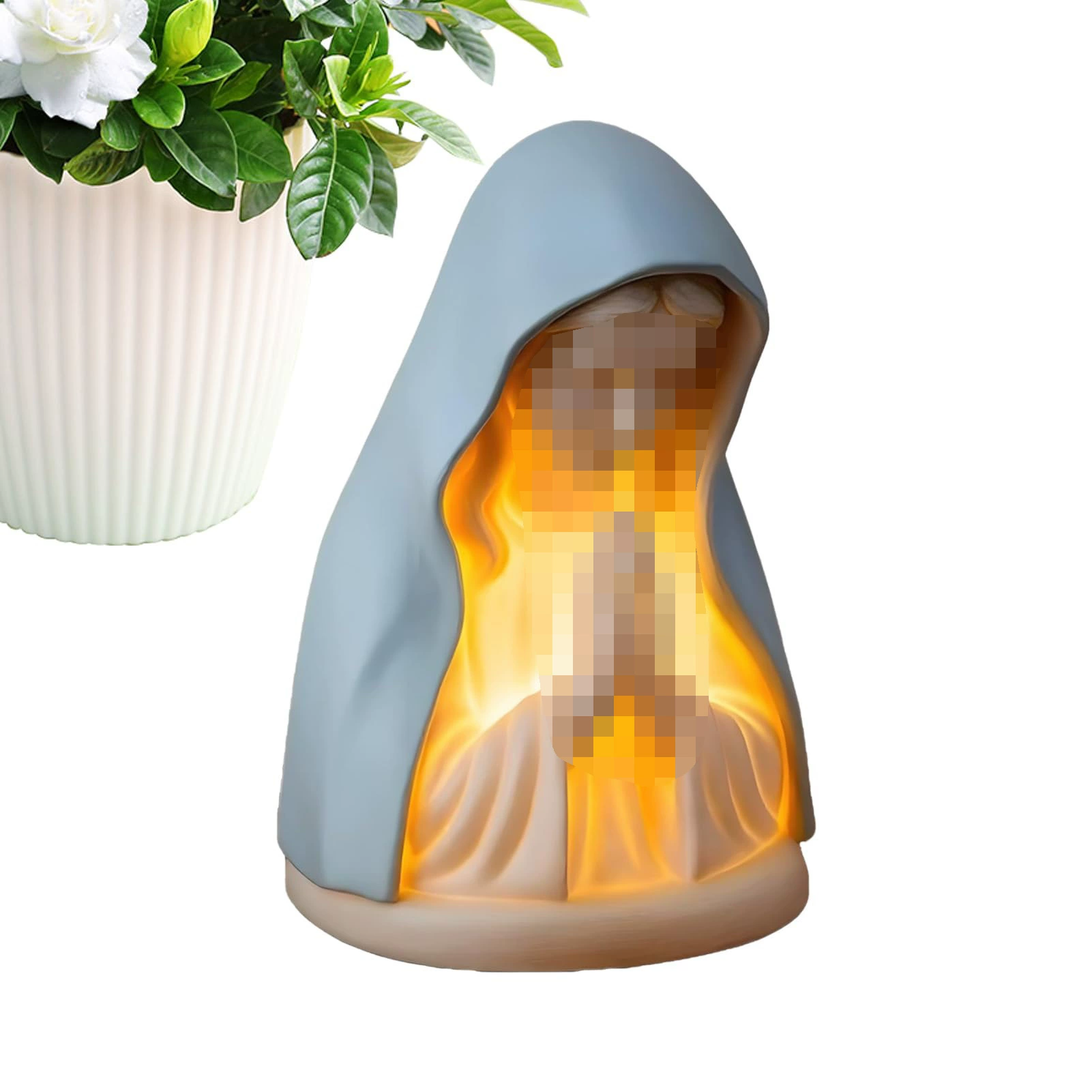 [跨境新品Prayer night light祈祷夜灯装饰家居装饰摆件树脂工艺品]