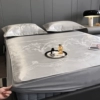 Fitted sheet-Selena-grey