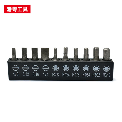 Cross-head bit set, Phillips bits, electric screwdriver bits—compatible with both cross and flathead designs—for electric screwdrivers and drill accessories