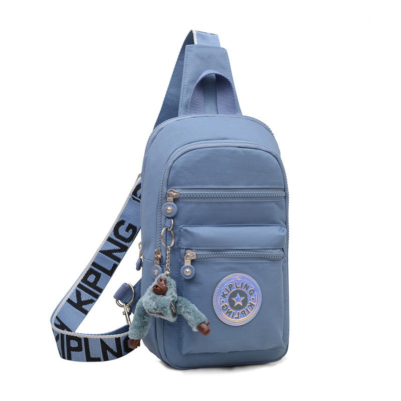 Agente de reclutamiento Mono 2025, nuevo bolso de moda, bolso de moda, bolso de pecho casual de mujer, un agente de cabello