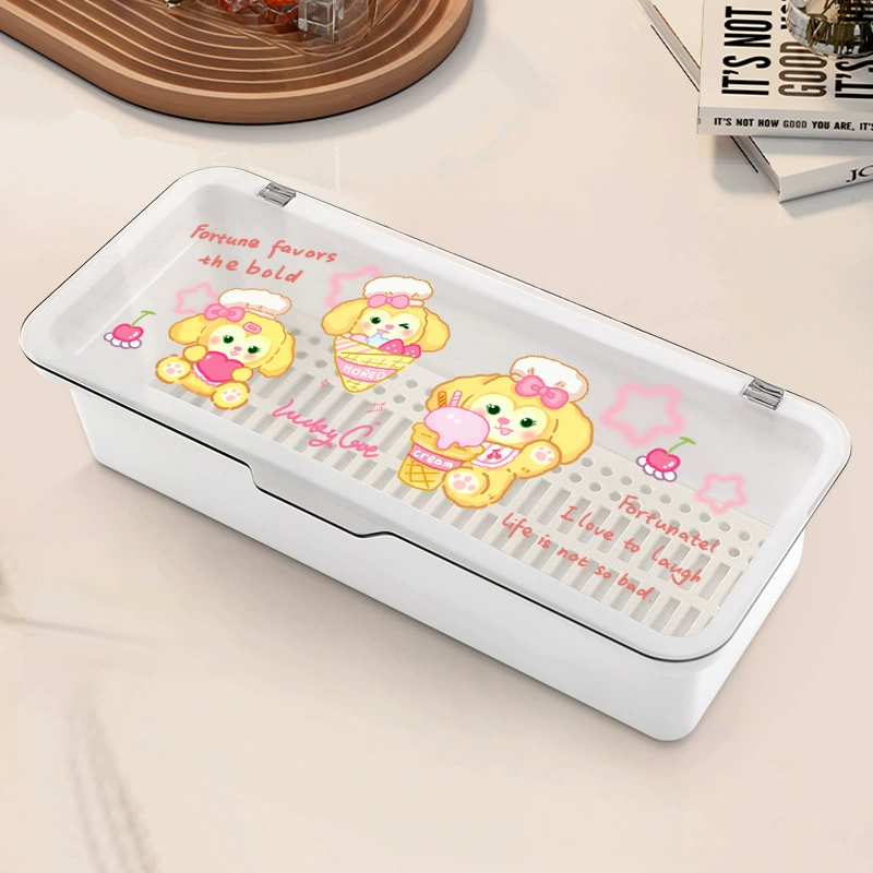 Chopsticks, dustproof drying rack for home use, tableware, handheld plastic storage system