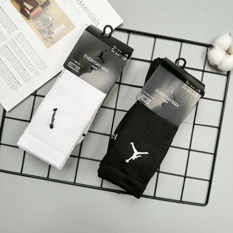 Basketball Socks Aj Jordan Socks Men's Long Socks Wholesale Towel Bottom Thickeneded Elite Socks Sports Socks Sweat-Absorbent Ball Socks