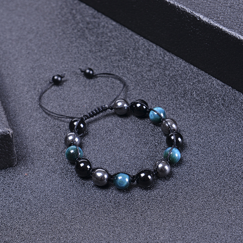 Fashion Gradient Color Agate Handmade Bracelets 1 Piece
