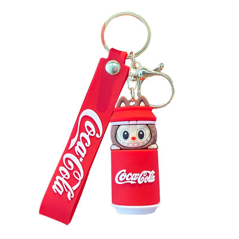 新しいクロスボーダーラブブ漫画コーララブブウサギキーホルダー人形かわいいバッグペンダントギフト|undefined