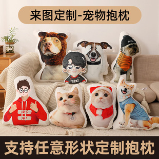 Cross-Border Custom-Made Shaped Pillows with Company Logos, Starting from One Piece, for Bedside and Sofa Pillows, Cushions, and Backrest Pillows, Customized with Your Own Design