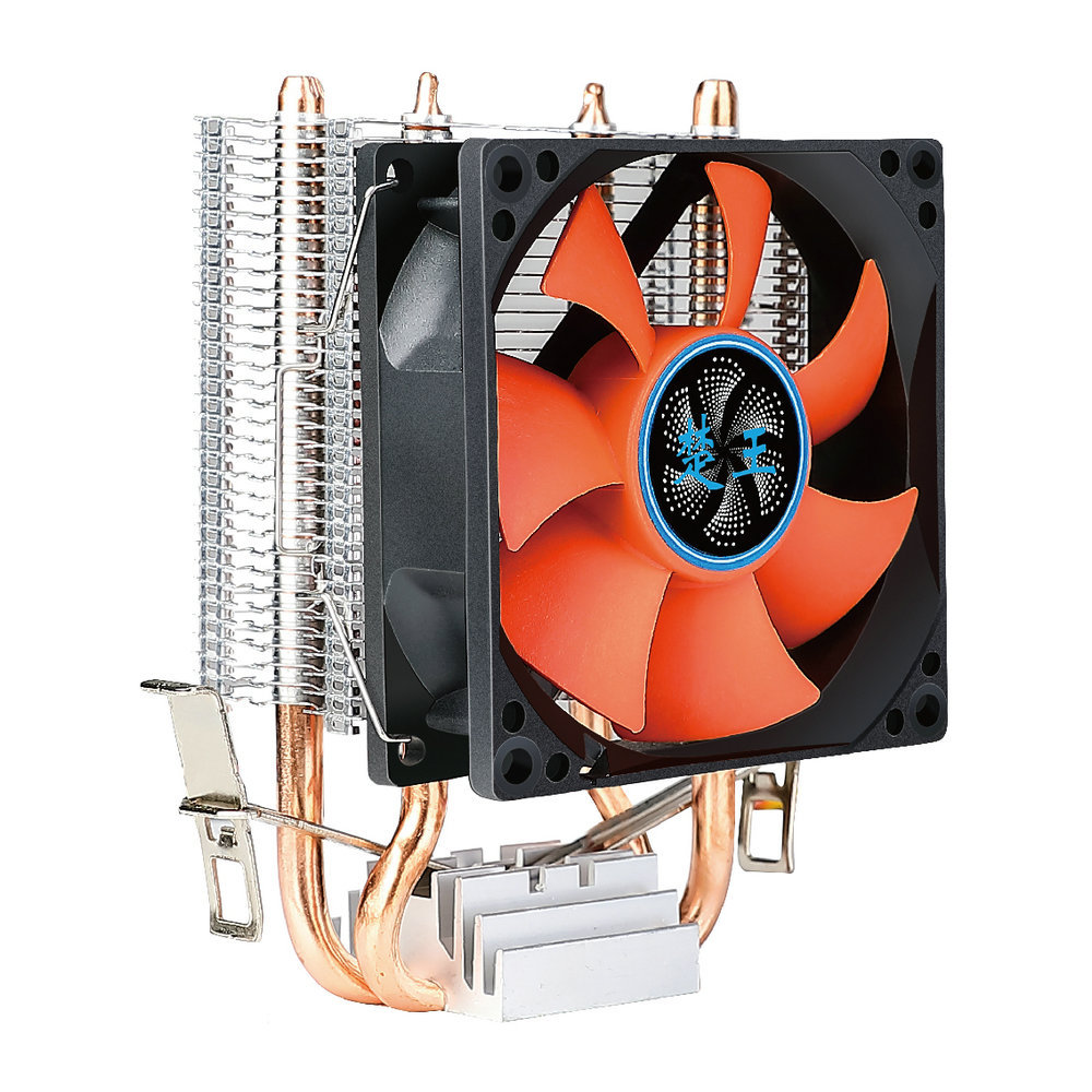 寒塔CPU散热器775/115X/1366 X58铜管X79电脑AMD主板2011静音风扇