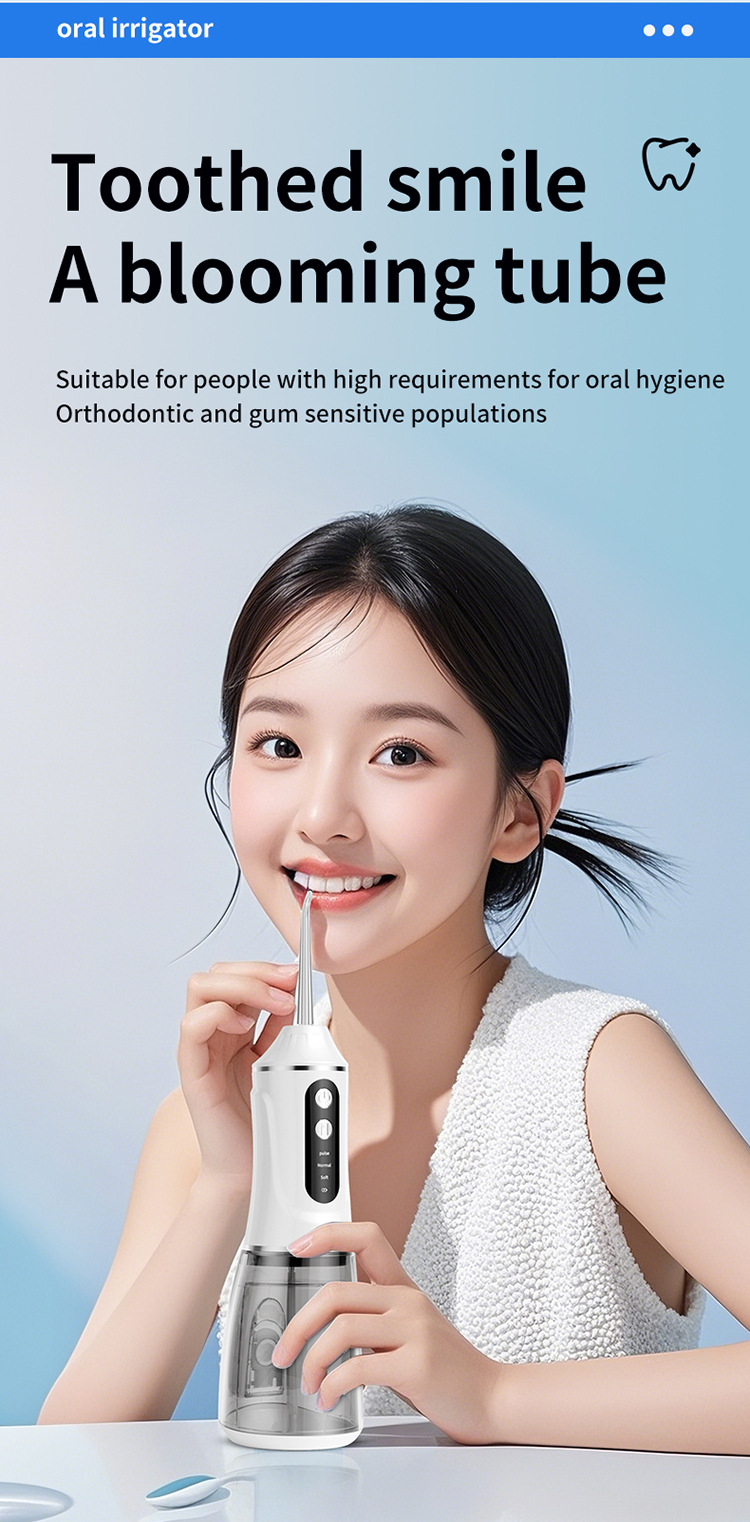 Portable Dental Irrigator, Electric Oral Cleaner, Handheld Dental Cleaner, Stone Removal, Water Flosser, Dental Floss_voghion.com