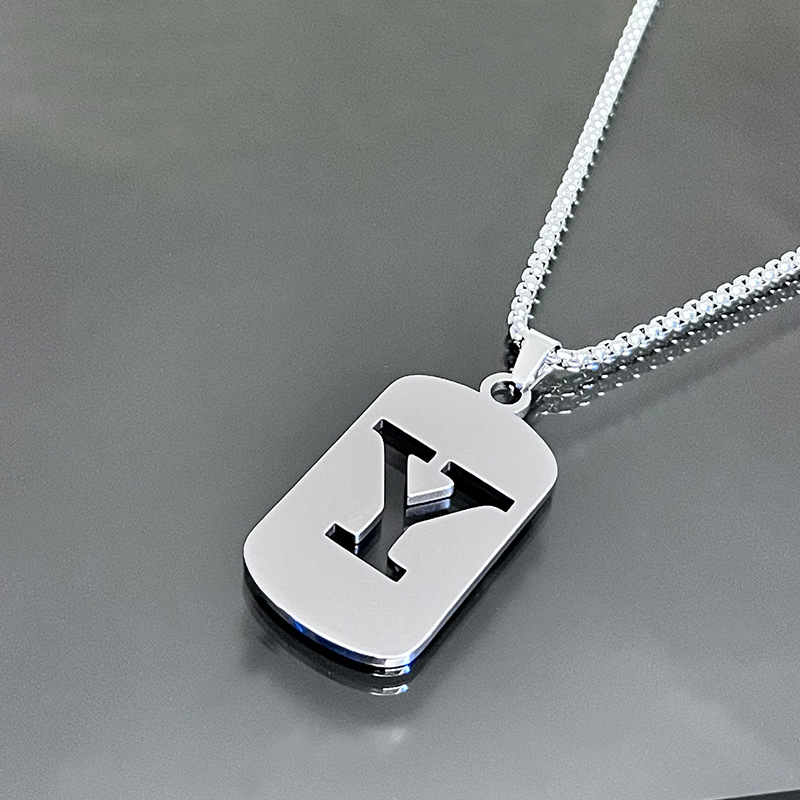 레터 목걸이【Y】