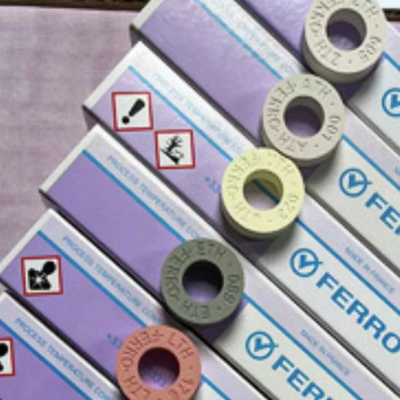 Оптовая продажа Fluo высокотемпературный термометр кольцо керамическое оборудование термометр кольцо высокая точность FERRO термометр кольцо многофункциональный