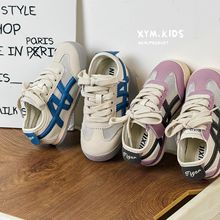 2026年夏季新款儿童时尚拼色轻便透气单网阿甘鞋