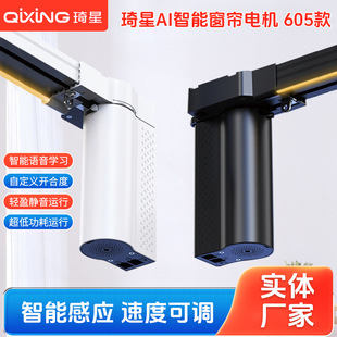 Qixing Universal Mijia Intelligent Mute Electric Curtain Motor Voice Recognition Optional